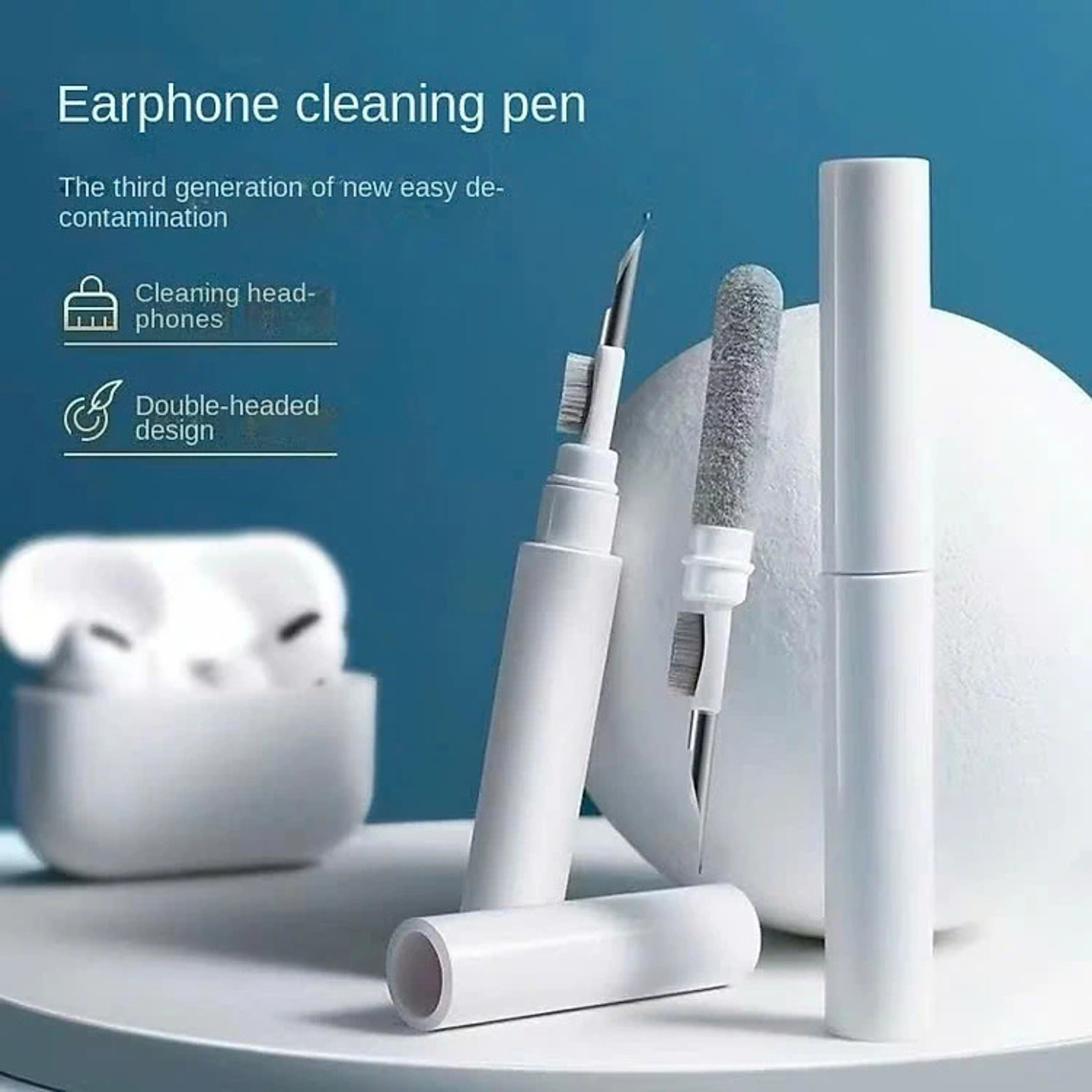 Bộ dụng cụ vệ sinh tai nghe 3 trong 1 